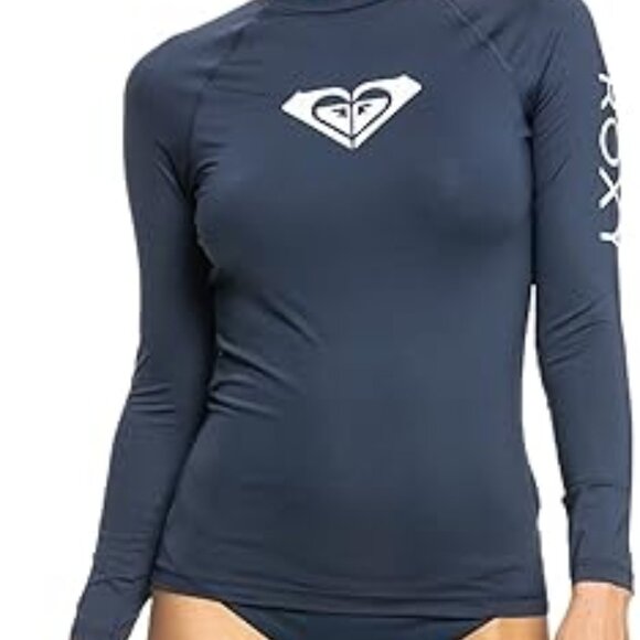 Roxy Mood Indigo Long Sleeve Rashguard Swimwear  | XX-Large - Picture 2 of 5